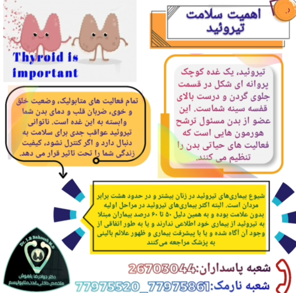اختلال درتیروئید میتواند مشکلاتی را برای انسانی که به آن مبتلا شده ، بوجود بیاورد.این مشکلات میتوانند جدی باشند و اگر آن ها را دست کم بگیریم،ممکن است با عواقب بدی روبرو شویم.